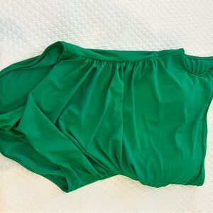 J. Crew Green One-Piece Swimsuit